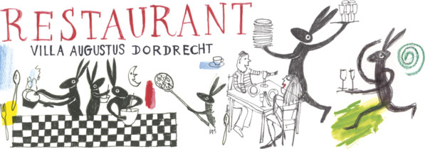 Het restaurant van Villa Augustus in Dordrecht